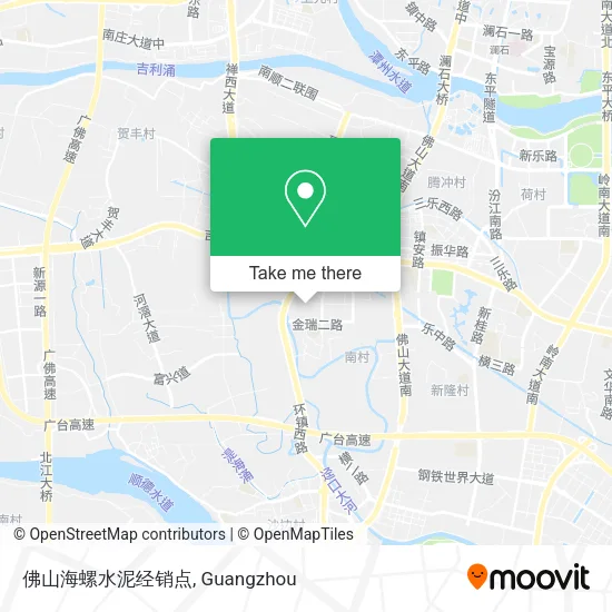 佛山海螺水泥经销点 map