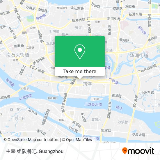 主宰  组队餐吧 map