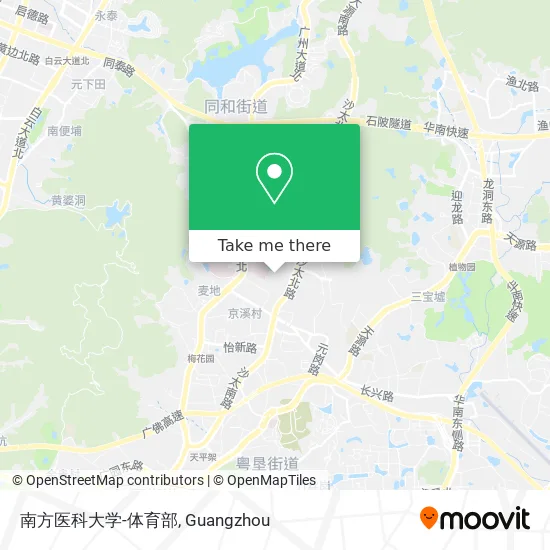 南方医科大学-体育部 map