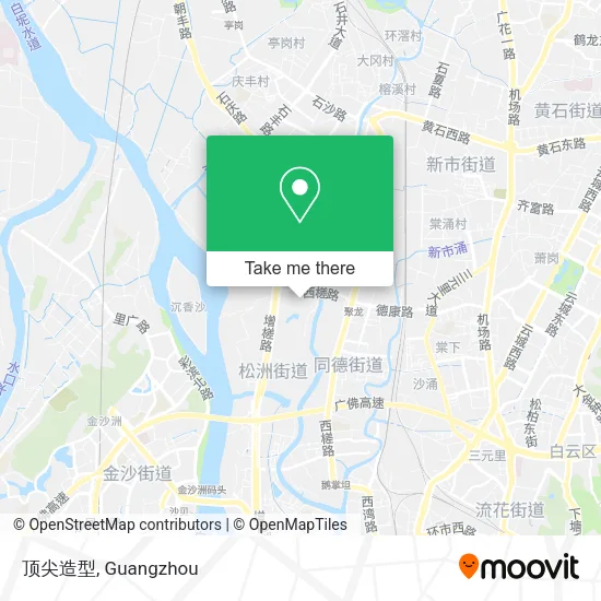 顶尖造型 map