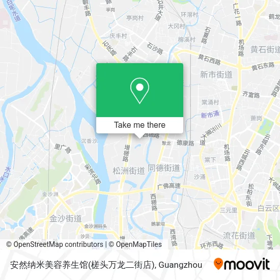 安然纳米美容养生馆(槎头万龙二街店) map