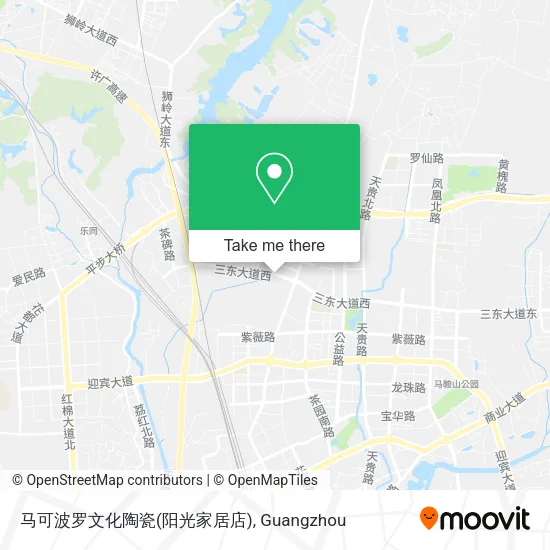 马可波罗文化陶瓷(阳光家居店) map