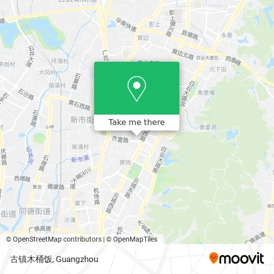 古镇木桶饭 map