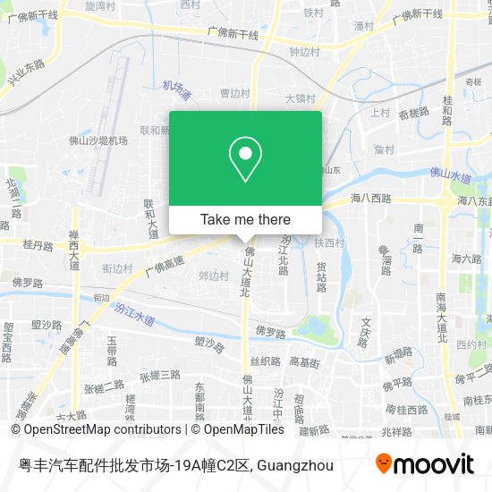 粤丰汽车配件批发市场-19A幢C2区 map