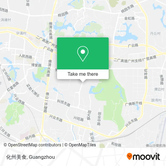 化州美食 map