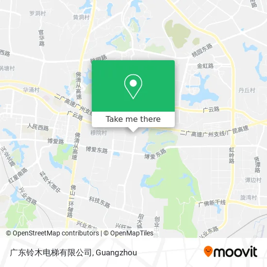广东铃木电梯有限公司 map