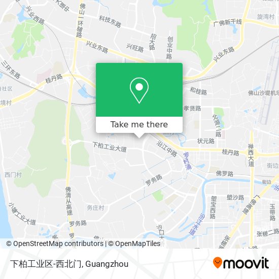 下柏工业区-西北门 map