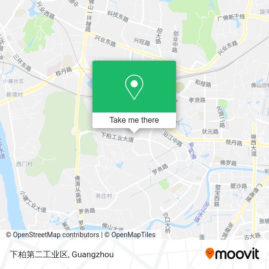 下柏第二工业区 map