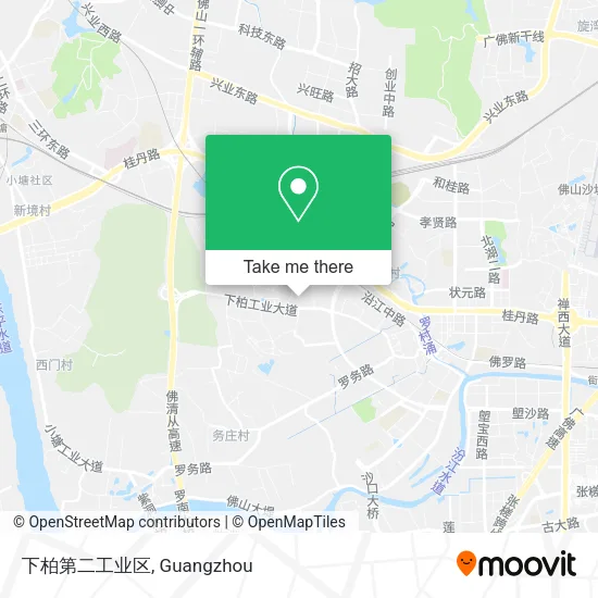 下柏第二工业区 map