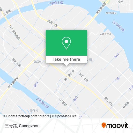 三号路 map
