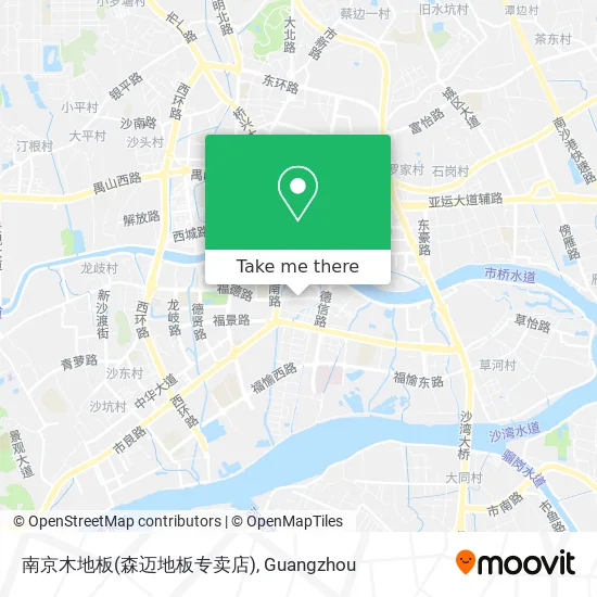 南京木地板(森迈地板专卖店) map