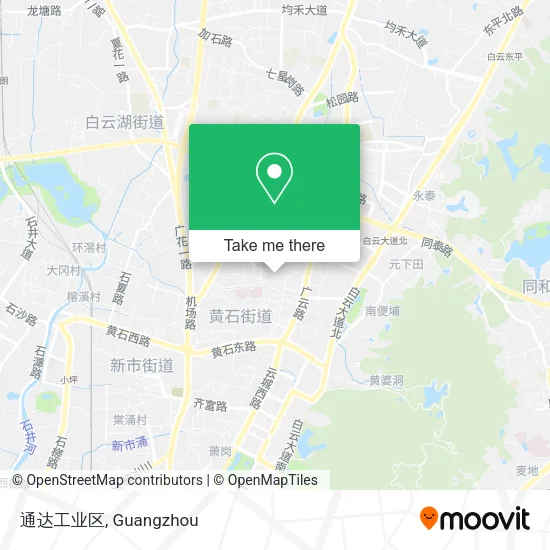 通达工业区 map
