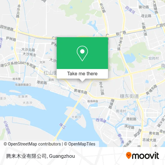 腾来木业有限公司 map
