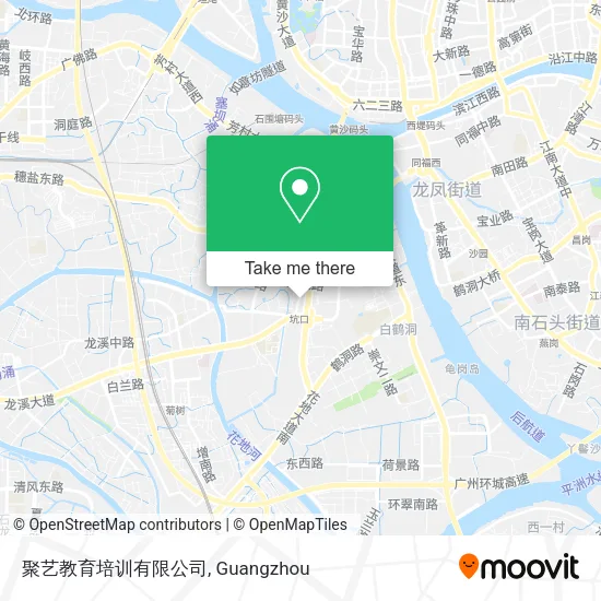 聚艺教育培训有限公司 map