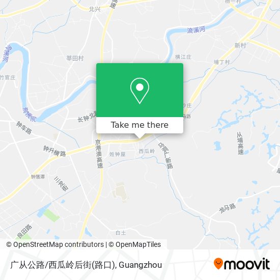 广从公路/西瓜岭后街(路口) map