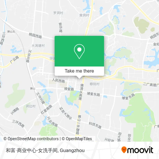 和富·商业中心-女洗手间 map