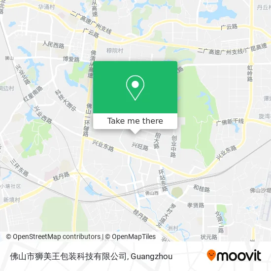 佛山市狮美王包装科技有限公司 map