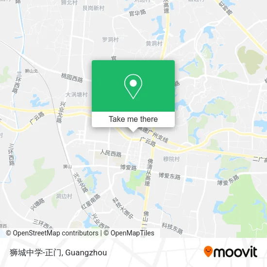 狮城中学-正门 map