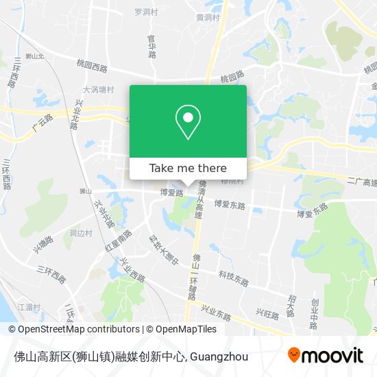佛山高新区(狮山镇)融媒创新中心 map