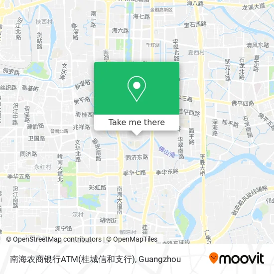 南海农商银行ATM(桂城信和支行) map