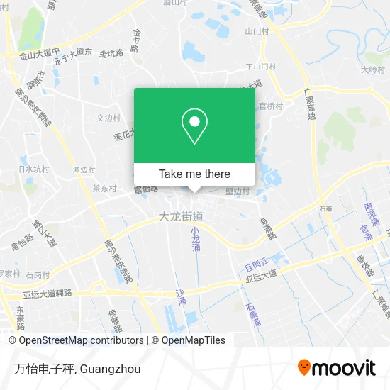 万怡电子秤 map