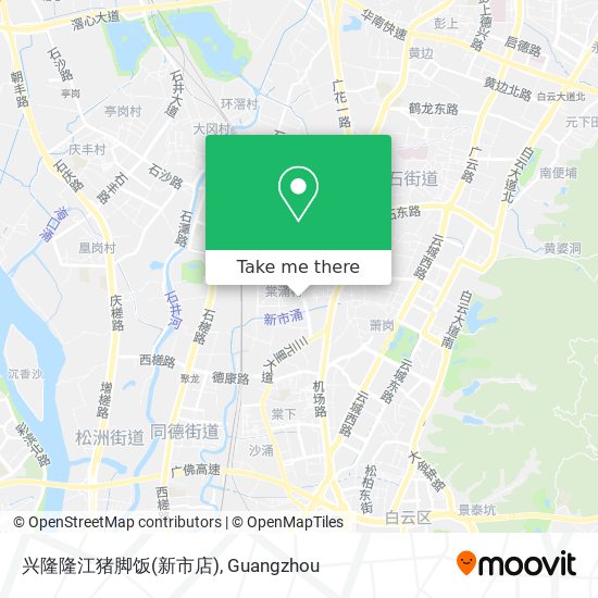 兴隆隆江猪脚饭(新市店) map