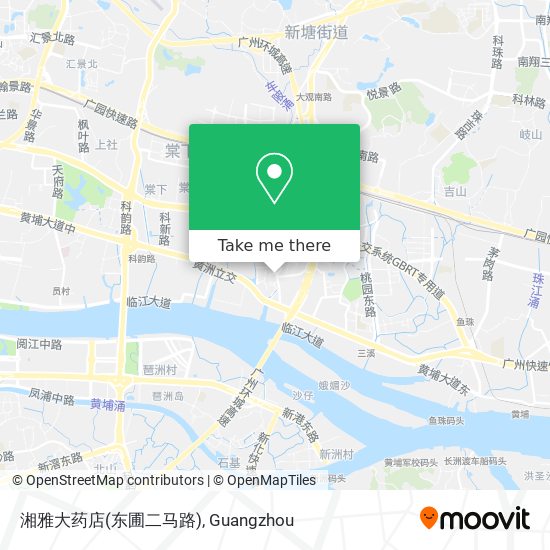 湘雅大药店(东圃二马路) map