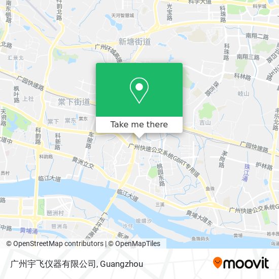 广州宇飞仪器有限公司 map