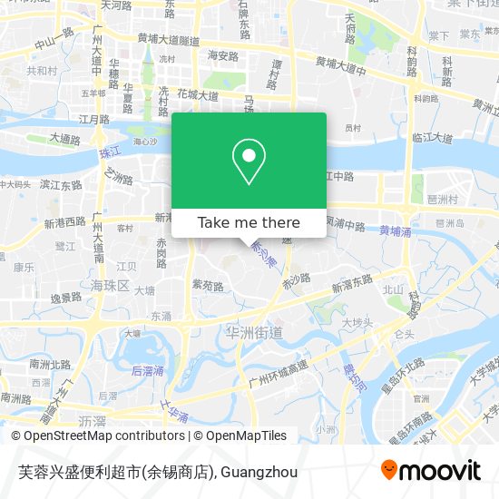 芙蓉兴盛便利超市(余锡商店) map
