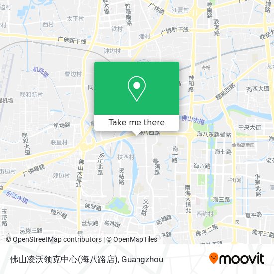 佛山凌沃领克中心(海八路店) map