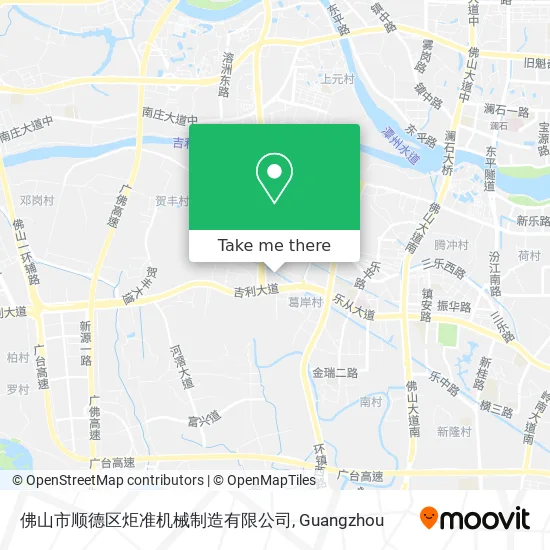 佛山市顺德区炬准机械制造有限公司 map