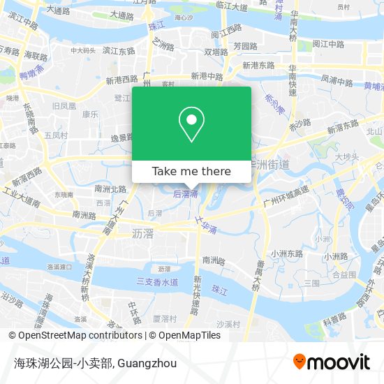 海珠湖公园-小卖部 map