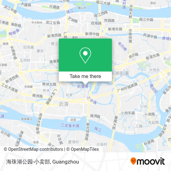 海珠湖公园-小卖部 map