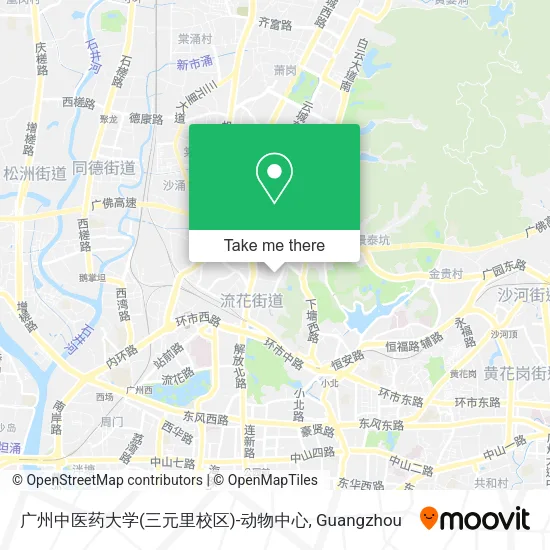广州中医药大学(三元里校区)-动物中心 map