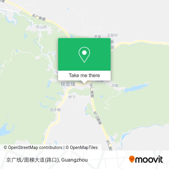 京广线/面梯大道(路口) map