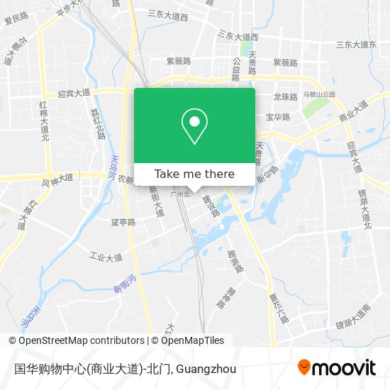 国华购物中心(商业大道)-北门 map