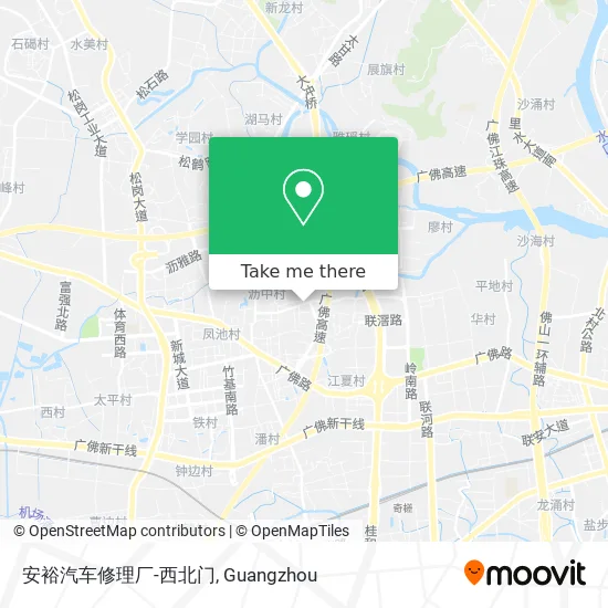 安裕汽车修理厂-西北门 map