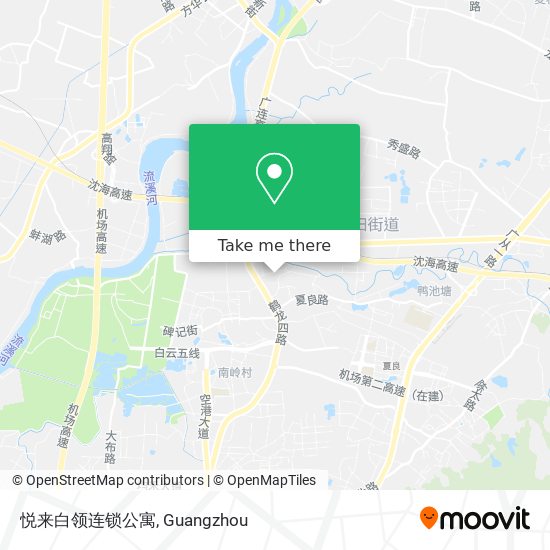 悦来白领连锁公寓 map