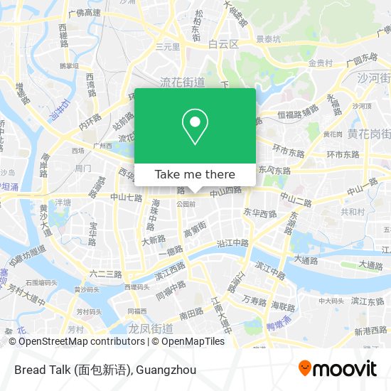 Bread Talk (面包新语) map