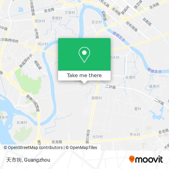 天市街 map