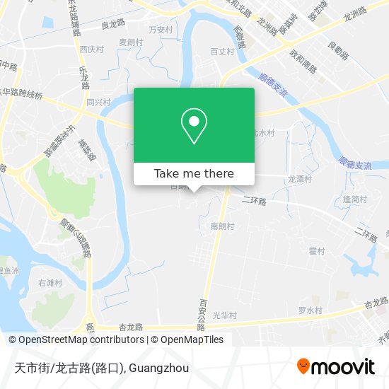 天市街/龙古路(路口) map
