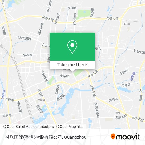 盛联国际(香港)控股有限公司 map
