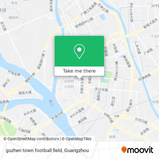 guzhen town football field map
