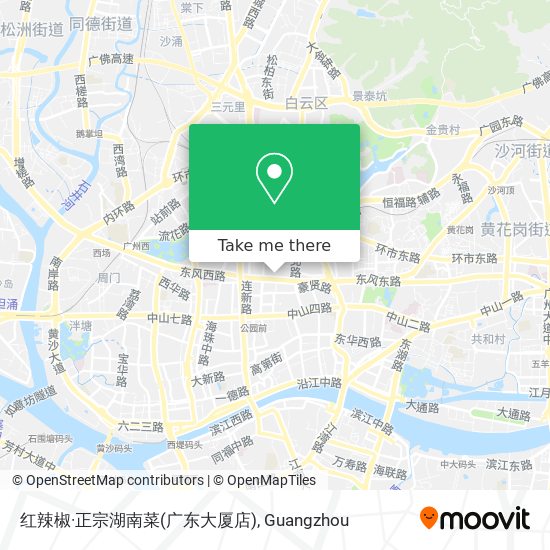 红辣椒·正宗湖南菜(广东大厦店) map