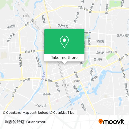 利泰轮胎店 map