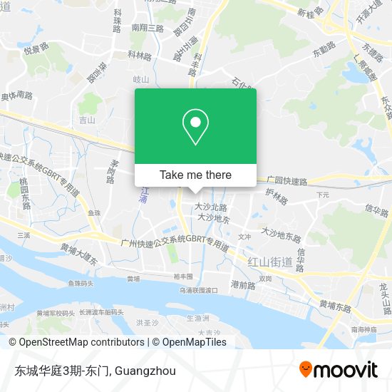 东城华庭3期-东门 map