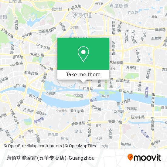 康佰功能家纺(五羊专卖店) map