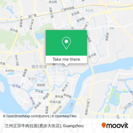 兰州正宗牛肉拉面(鹿步大街店) map