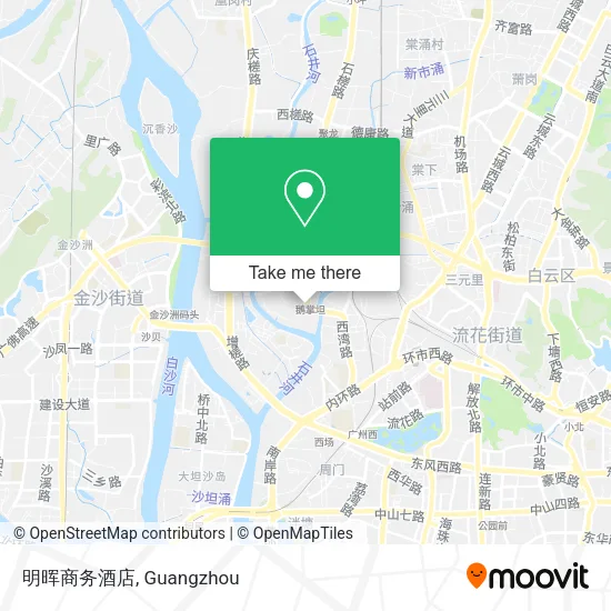 明晖商务酒店 map