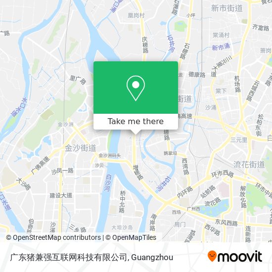 广东猪兼强互联网科技有限公司 map
